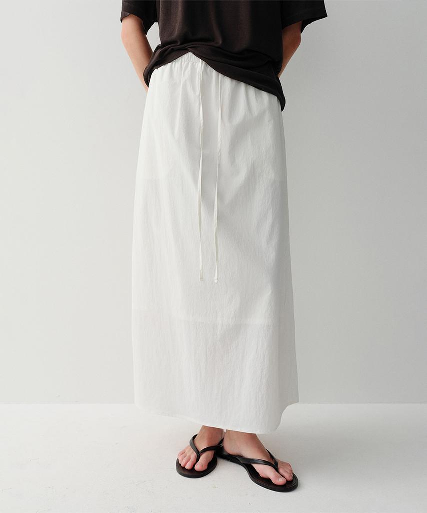Ia Odin Maxi Skirt (White)