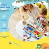 Spielzeug Pädagogisch 3D Bauernhof Beschäftigungsbrett Ruhiges Buch Weiches Filz Montessori Spielzeug Für Feinmotorik Frühes Reisen Für Geschenke Kinder