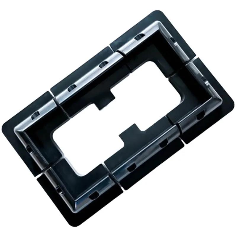 1/4/6Pcs Solar Panel Mounting Bracket Plastic Photovoltaic Panel Fixing Corner Brackets For Caravans RV Motorhomes Camper Vans