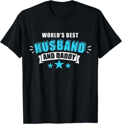 's Werelds beste echtgenoot en vader vaderdag Unisex T-shirt