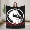 Mortal Kombat II Blanket Fleece Awesome Soft Throw Blanket for Chair Covering Sofa Spring/Autumn