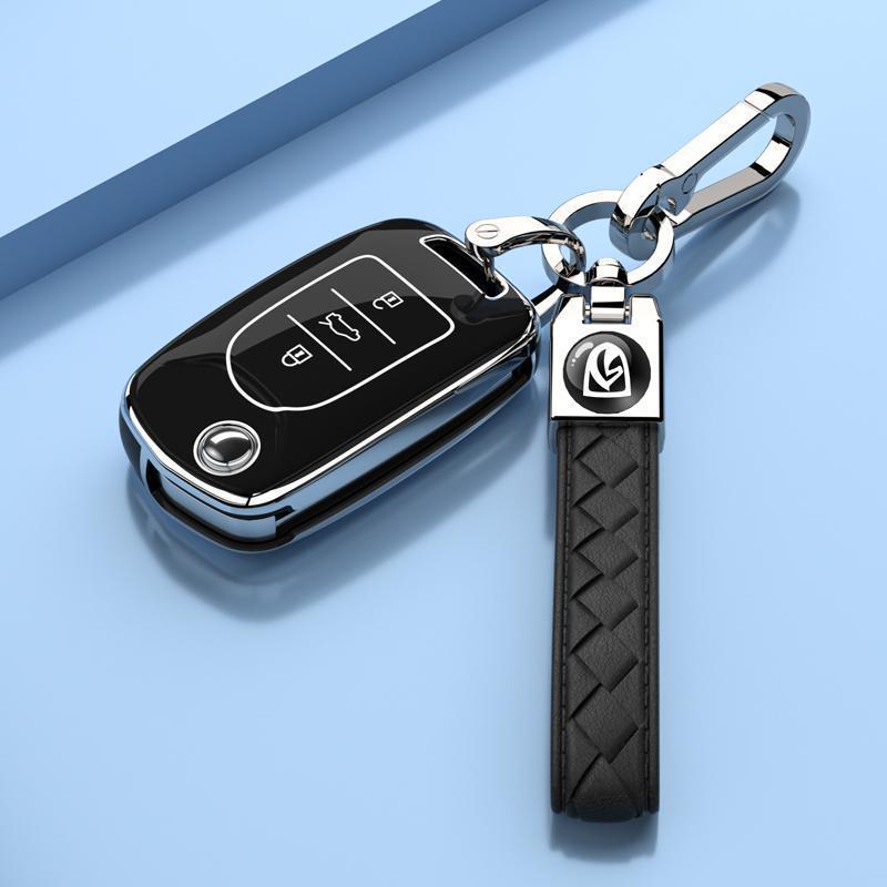 Baojun 730 Folding Key Case Luxury Protective Shell for 7-Seater 