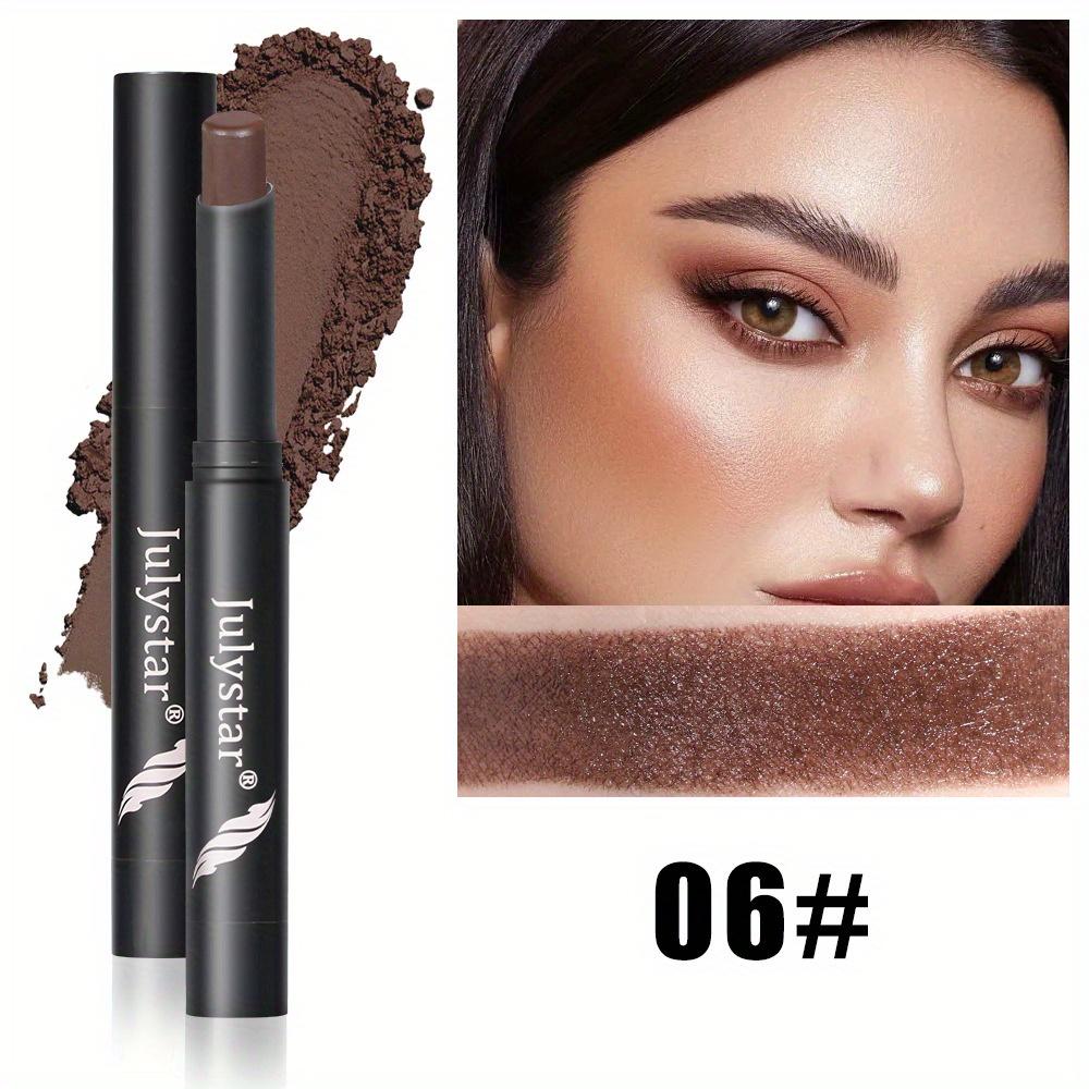 Spinning Pearl Eyeshadow Stick, Matte and Shimmer Eye Brightener Stick Zvýrazňující tyčinka na konturování stínů Voděodolný make-up očních stínů pro ženy