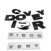 3D ABS Letters Logo Car Front Hood Badge Bonnet Sticker Land Rover Discovery Sports Emblem Discovery 4 3 5 2 TD5 Accessories