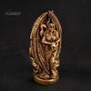 Creative Gift for Friends Retro Goddess Statue, Resin Ornament with Snake Skull, Waterproof Statue Collectable Figurine Indoor Desktop Shelf