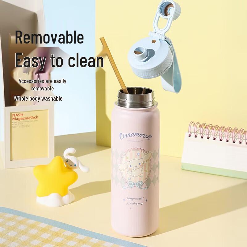 BEDDYBEAR Cinnamoroll Kinder Edelstahl Trinkflasche