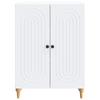 Sideboard White 66 x 34.5 x 90 cm Particleboard