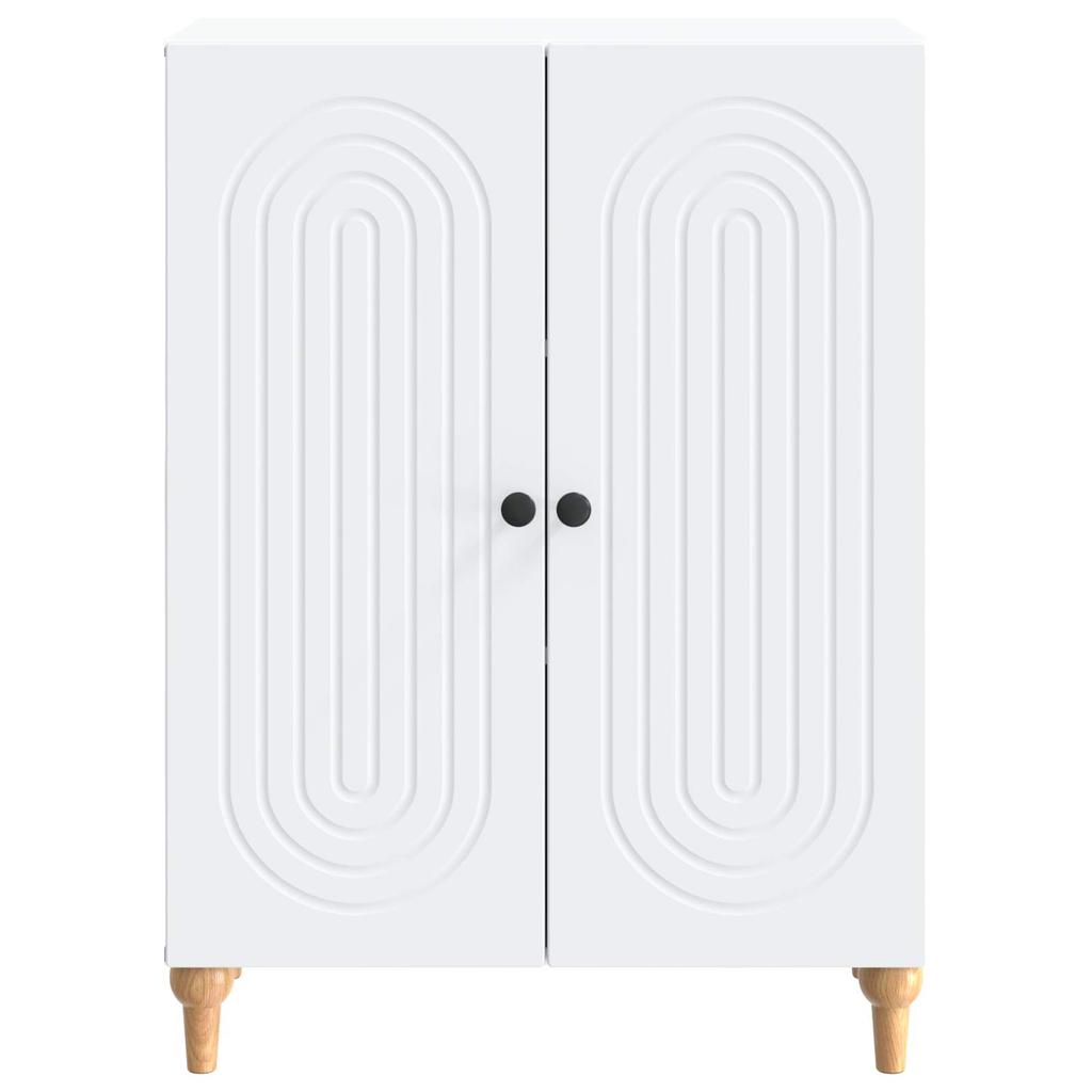 Sideboard White 66 x 34.5 x 90 cm Particleboard