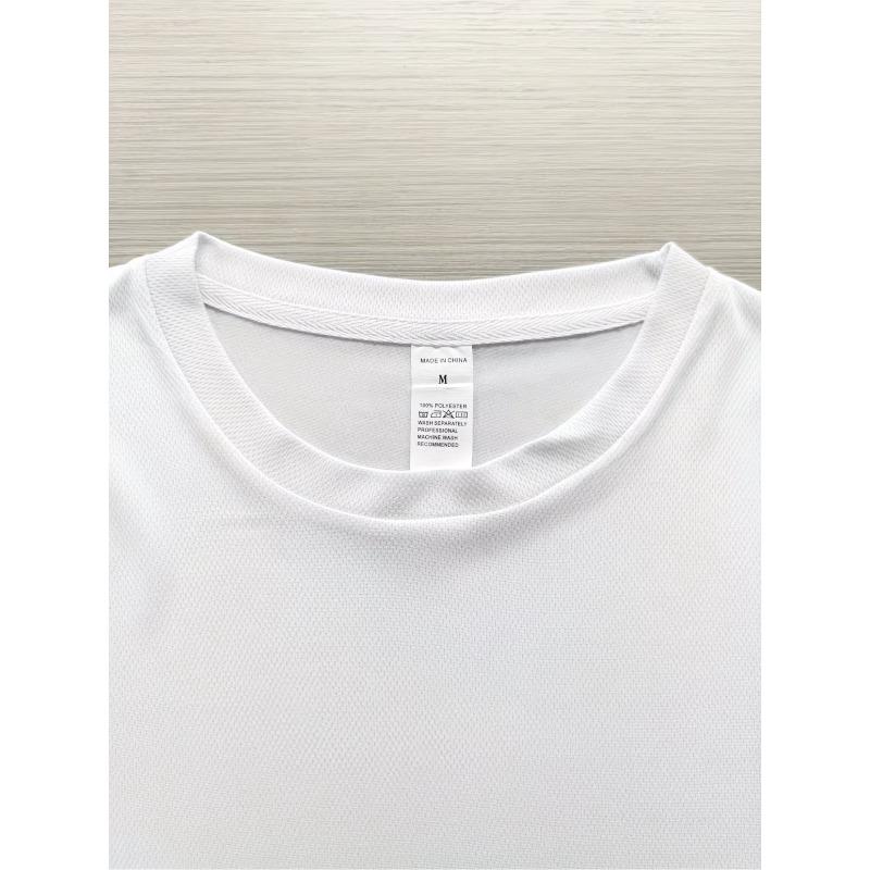 European Sizes Short-sleeve Crewneck, Suitable for All Seasons, Casual Wear, Leisure All-season T-shirt, Lightweight Style Ideal