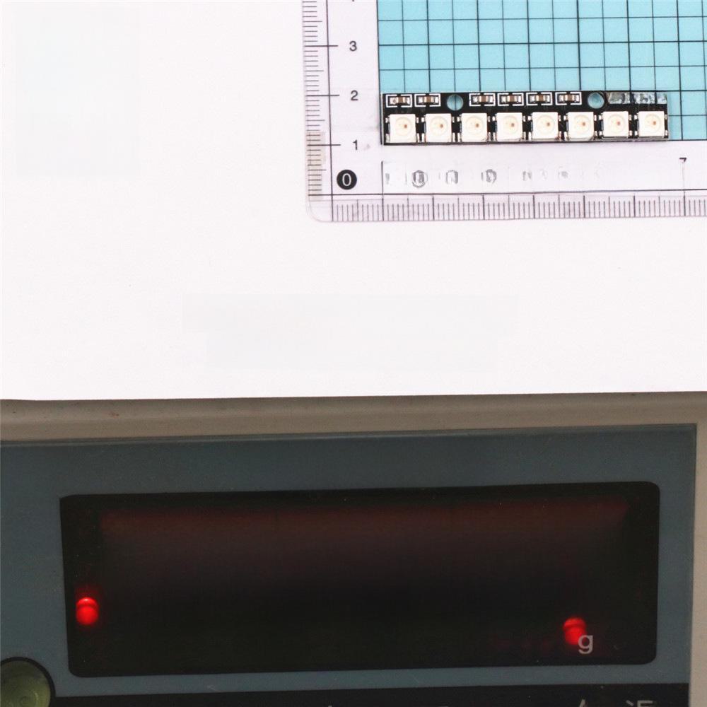 8-bit WS2812 5050 RGB LED Full-Color Driver Development Board Blackboard
