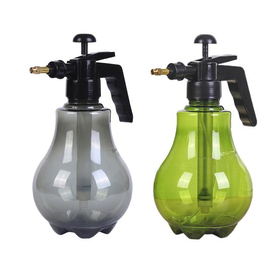 1.5L Watering Spray Bottle Adjustable Nozzle Transparent Plastic Hand Pressure Pump Sprayer Garden Supplies