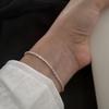 Bracciale Argento Lucido Stile Ins Coreano Semplice alla Moda Bracciale Gipsofila Stella Per Donna Ragazza Regali di Gioielli per Anniversario
