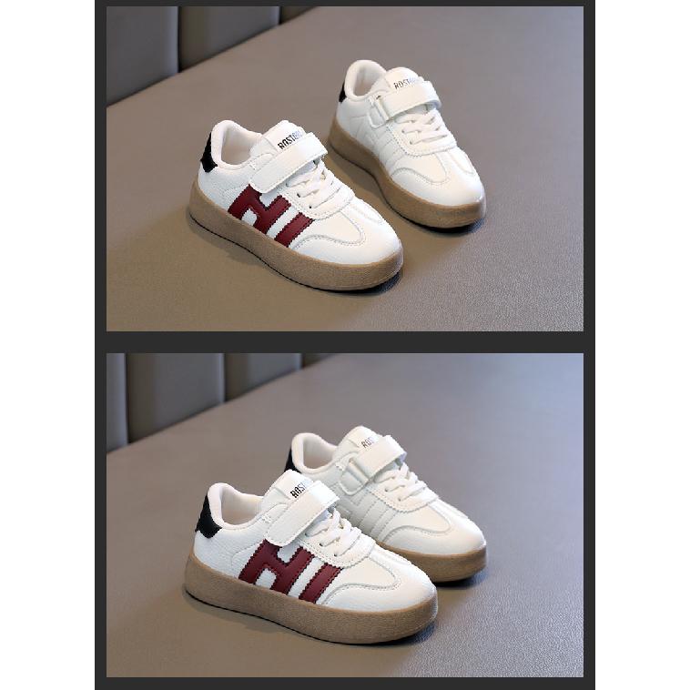 Mädchen Weiße Sneaker, Frühling und Herbst Neue Fleecegefütterte Sportschuhe, Freizeitschuhe für Ältere Kinder und Studenten