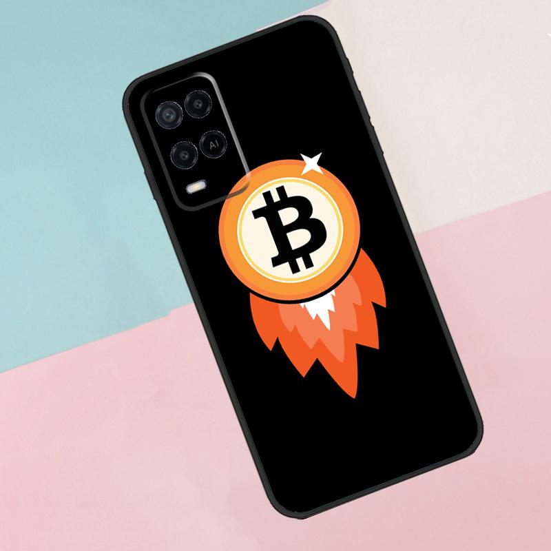 Bitcoin For Oppo A18 A38 A78 A98 A96 A58 A17 A77 A80 A40 A60 A16 A76 A74 A94 A54 A15 A57S Phone Case