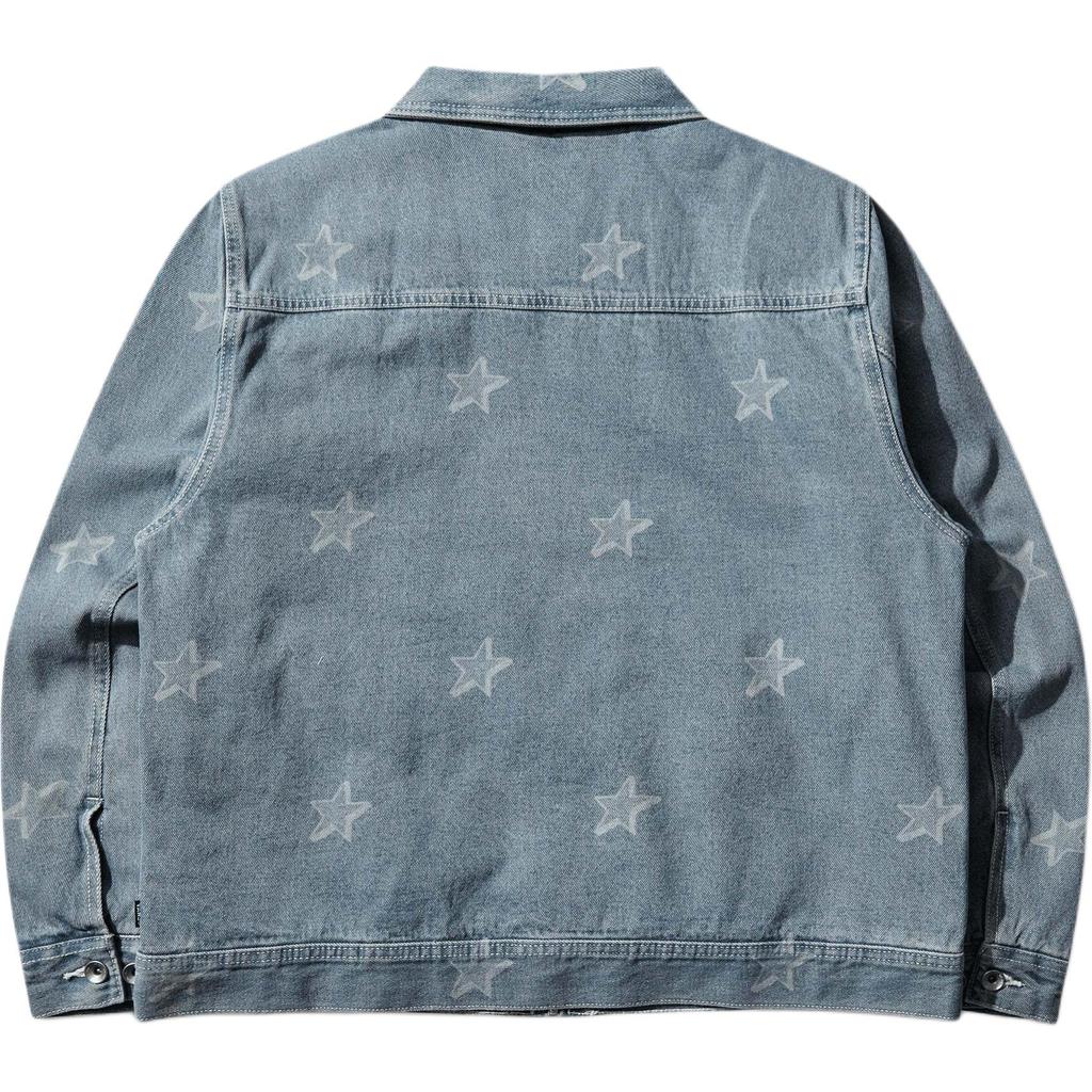 Vans Logo Denim Jacket Men jackets VN000T6QCDX1