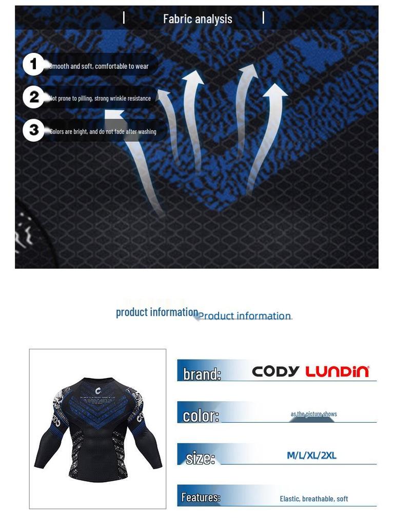 Pánské rychleschnoucí běžecké tričko s dlouhým rukávem - Prodyšné, přiléhavé