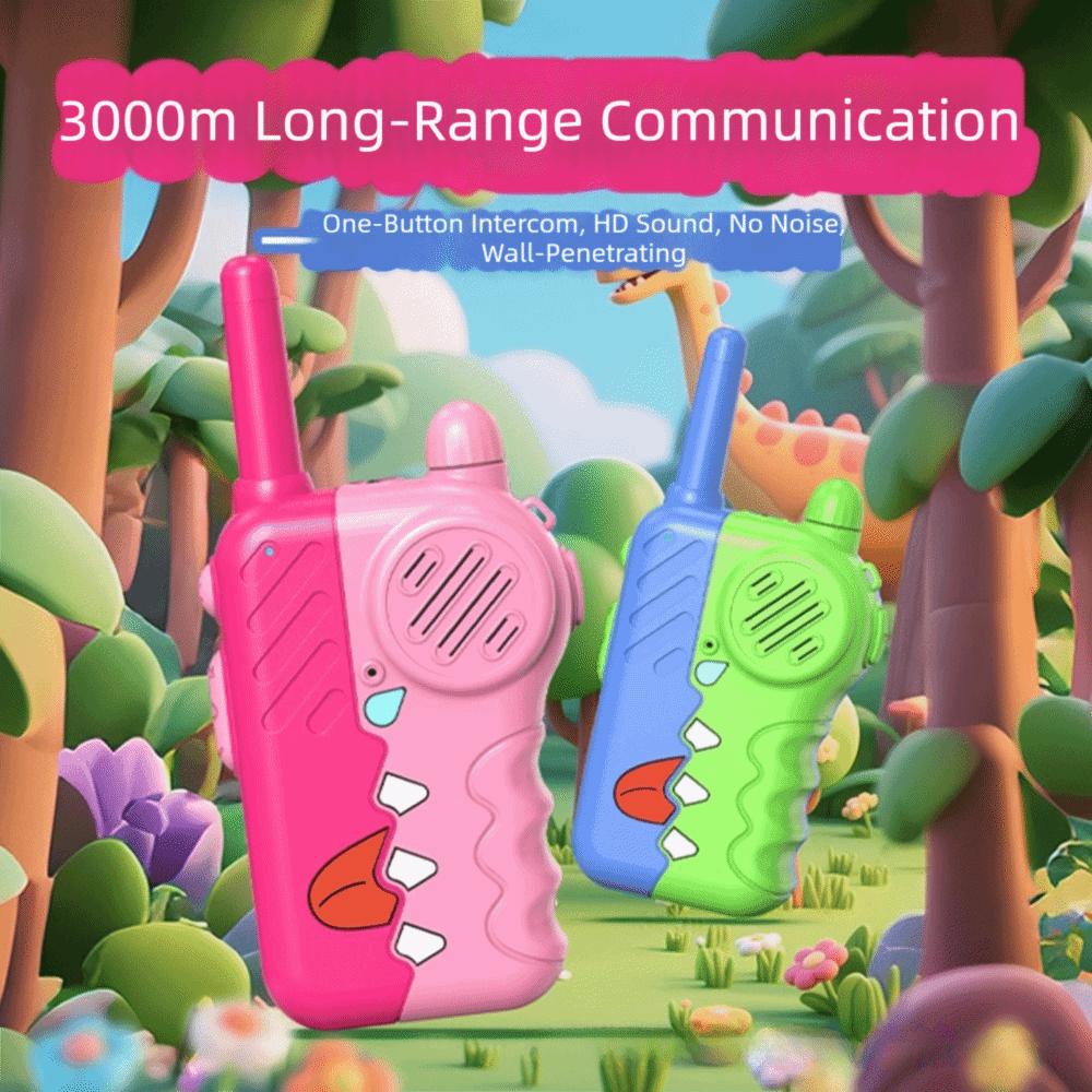 with Flashlight 2 Way Communication Device Easy To Operate Kids Telephone Toy Indoor