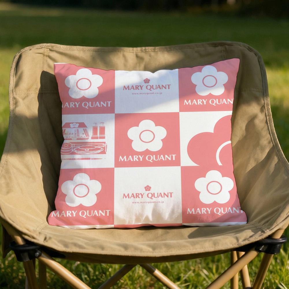 

Fashion MMary Quant Cushion Cover Soft Reversible Durable Pillow Cover MultiScene Use for Home Car Daily Comfort 30x30cm