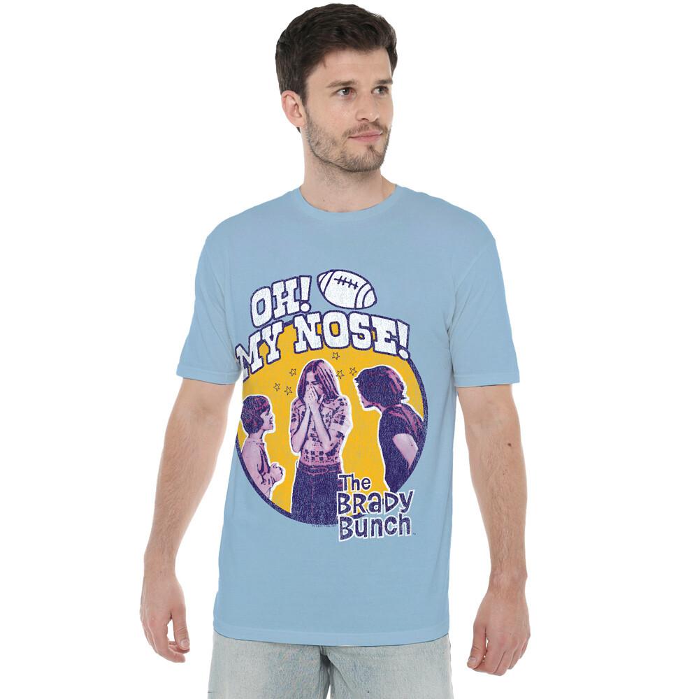 Brady Bunch My Nose T-Shirt S-2XL Light Blue S
