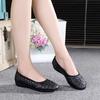 Woman Fashion Real Leather Flat Sandals Plus size 41 42 43 Woman Casual Comfortable Soft Loafers Designer Braid Cut-outs Shoes
