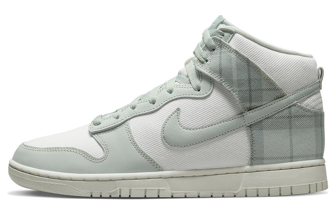 

Nike Dunk High Se Tartan Plaid White Light Green DV0826-100 42.5