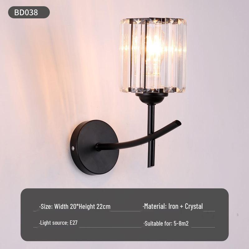 Modern Nordic LED Wall Lamp for Bedroom and Living Spaces