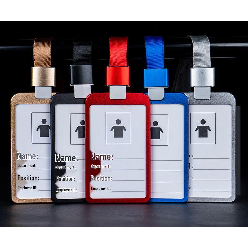 SAFTY DAD Держатель для ID-карт из алюминиевого сплава с ремешком