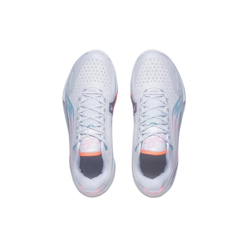 New LiNing Wade 808 3 Ultra Anti Slip Wear Resistant Low Top Basketball Shoes Men's White ABAT051-7