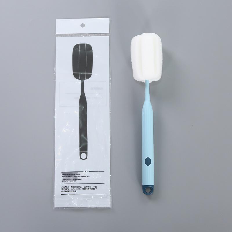 Long Handle Insulated Cup Brush Set for Washing Tea Cups and Milk Bottles