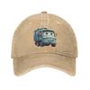 Trash Truck for Children Denim Cap Casual Baseball Caps Adjustable Hat Summer Unisex Baseball Hats