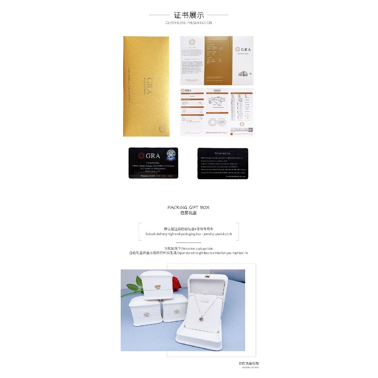 FENTTECI 925 стерлингового серебра платиновое покрытие муассанит корона кольцо микро — фото 16