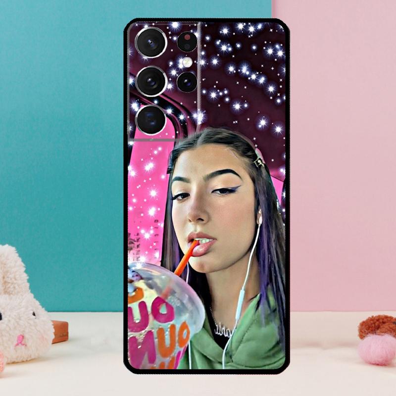 

charlie damelio Case For Samsung Galaxy S25 S24 S23 S22 S21 Ultra S9 S10 S20 Plus S24 FE Funda Cover Shell Galaxy S20 Plus