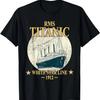 RMS TITANIC White Star Line Cruise Ship 1912 Boys Girls Kids T-Shirt