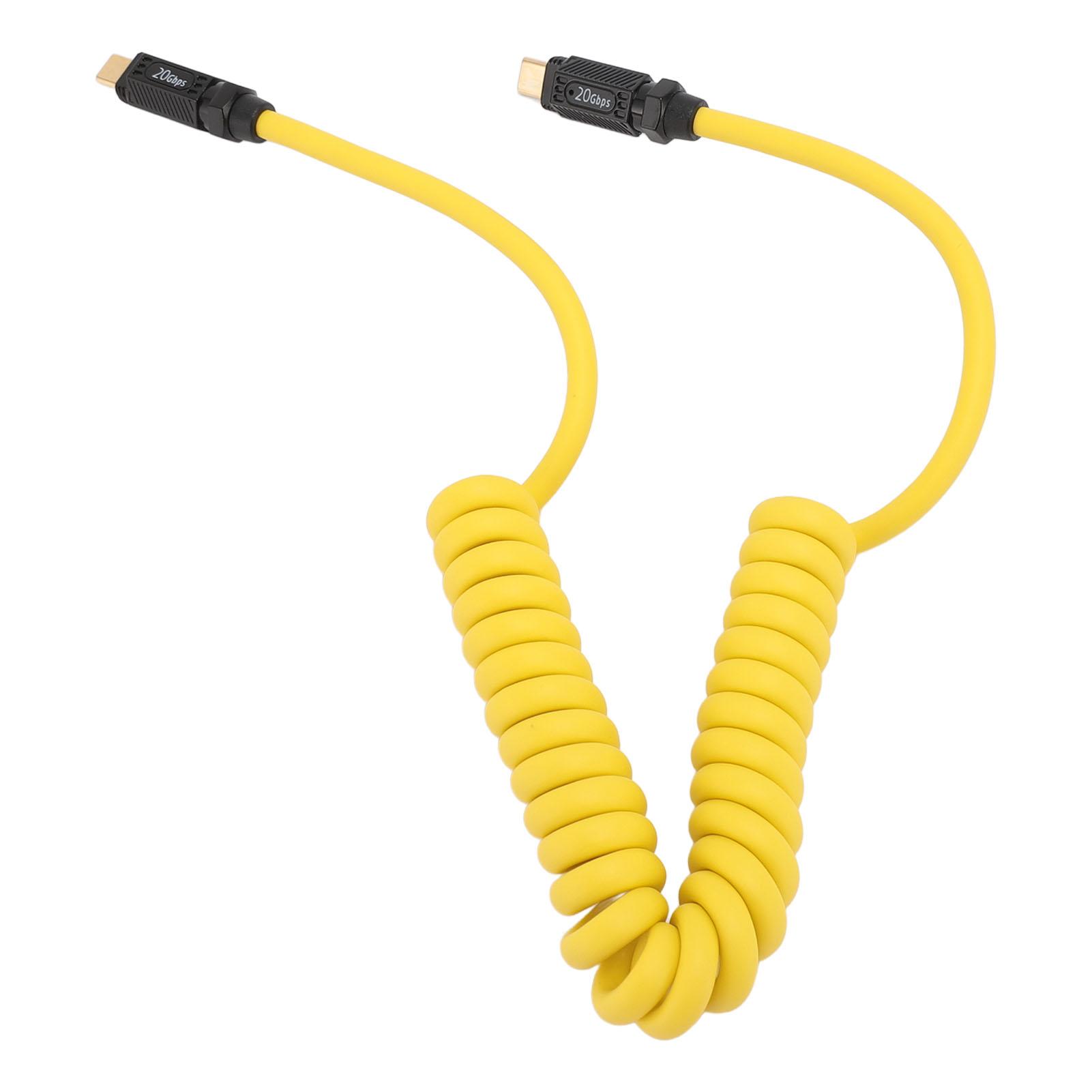 

Зарядный кабель Type-C на Type-C PD3.1 140 Вт Быстрая зарядка 8K 60 Гц Передача экрана 20 Гбит/с USB-C Кабель для передачи данных C Male to C Male 1.8m/5.9ft Co