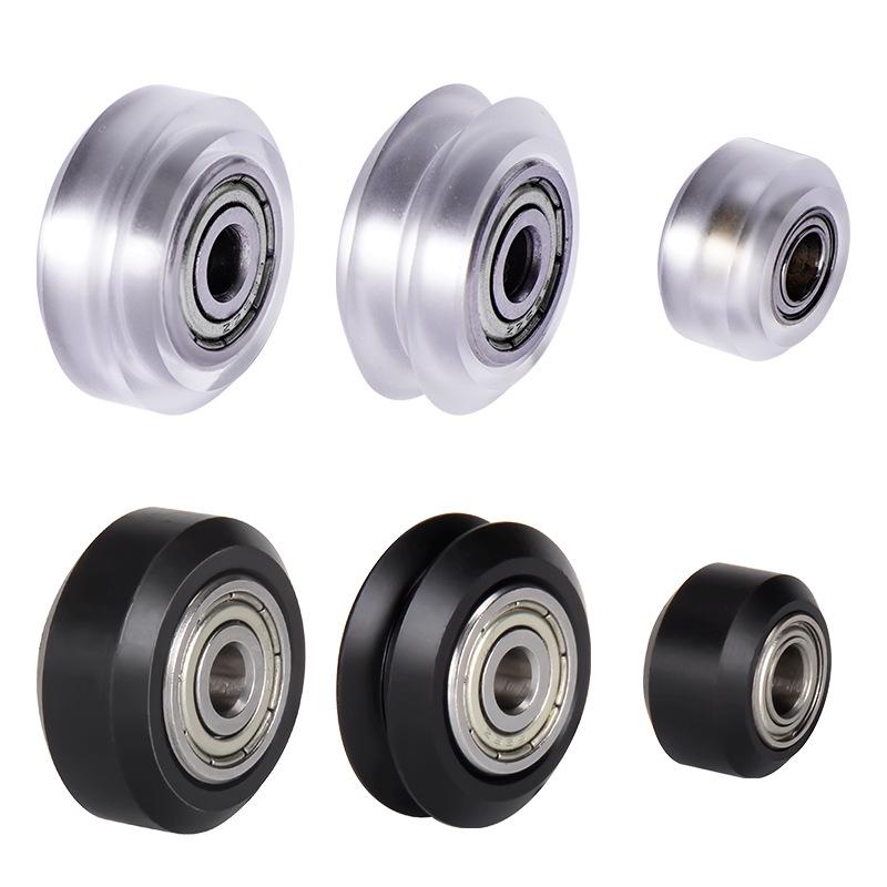 Příslušenství 3D tiskáren: POM Pevná kladka s ložiskem - Vodicí kolo V-typu pro gravírovací stroj