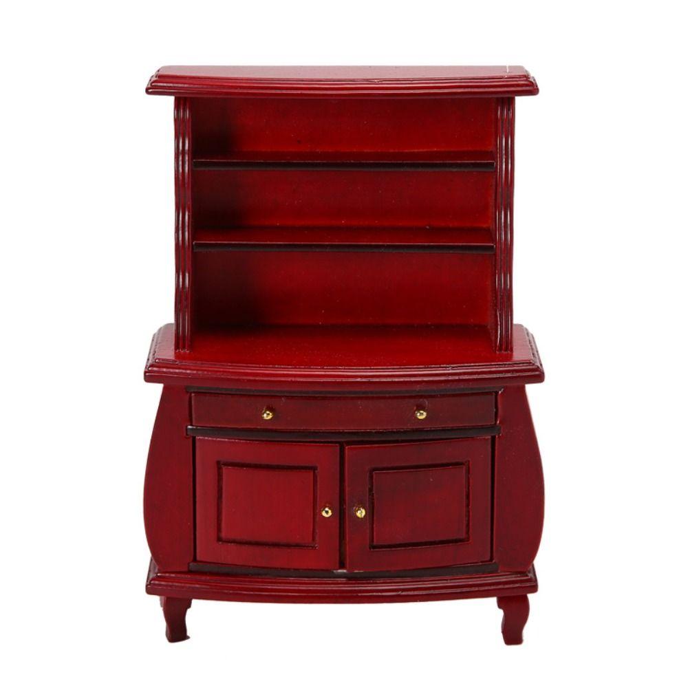 Artificial Fat Bookcase Furniture Decoration Miniature Dollhouse Furniture Model  Miniatures Scene