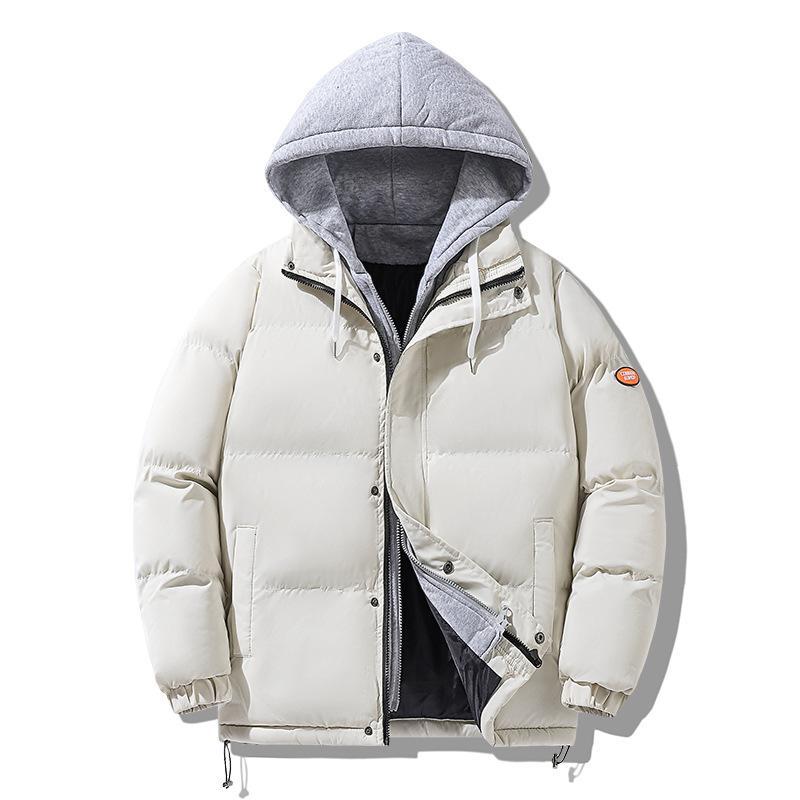 Winter Cotton-padded Men's Loose and Versatile Casual Cotton-padded Jacket Hong Kong Fengchao Brand Bread Cotton-padded Jacket