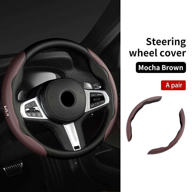 Car Steering Wheel Cover Breathable Non-slip Protective Case For KIA Cerato Soul Venga Forte Spectra Sedona Niro Cadenza nvhs30