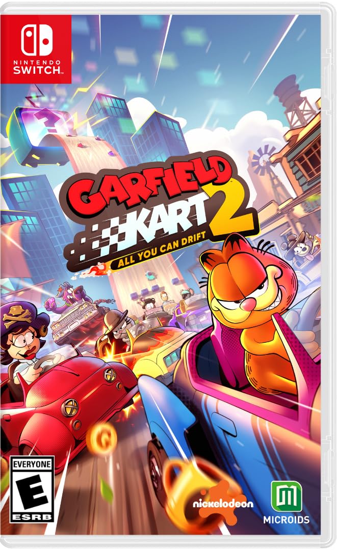 Garfield Kart 2 All You Can Drift North Switch - (Import Version America) –