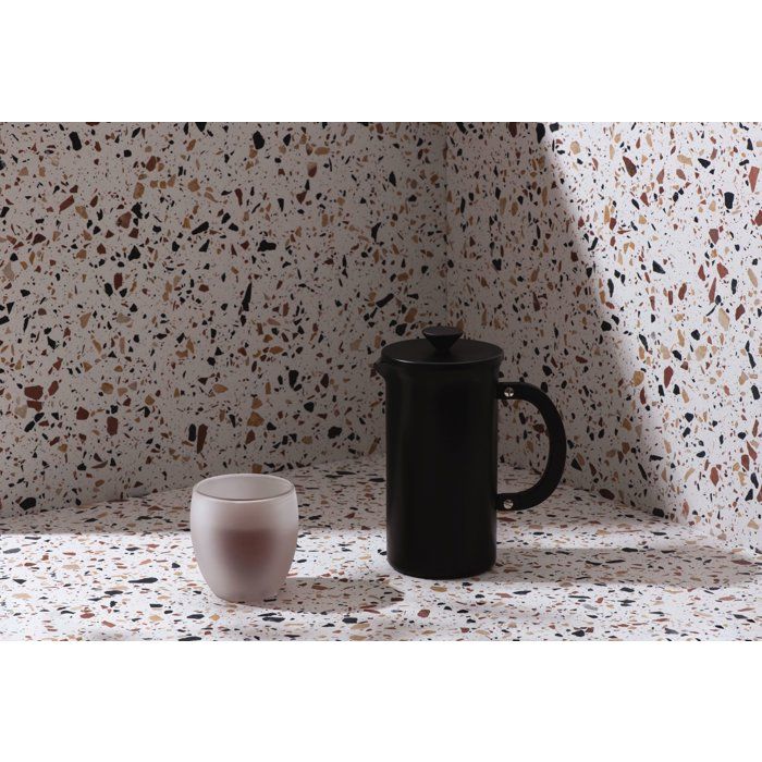 Kaffeebereiter mit Stempel - BODUM - Tribute Presse - Edelstahl - 8 Tassen - 1 l