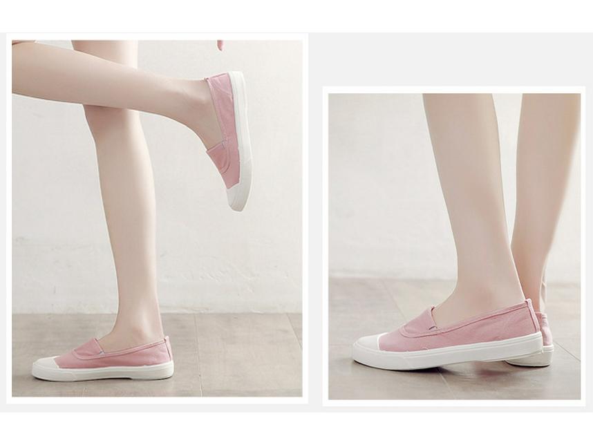 2025 Spring Canvas Shoes: Unisex Casual Low-Cut Flats in Korean Style