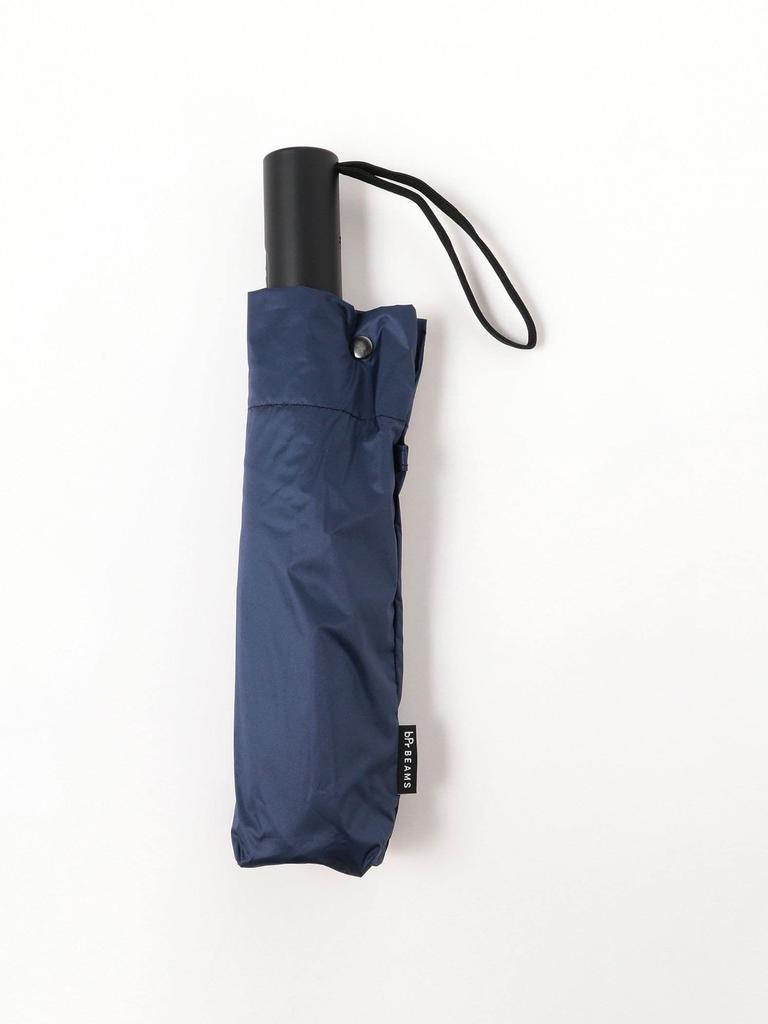 BPR BEAMS bpr BEAMS Long Umbrella, UV Protection, Sun and Rain, Folding Umbrella, Navy Free