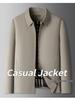 Fat Brother 2025 Men's Plus Size Business Casual Lapel Jacket