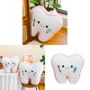 Creative Tooth Pillow Plush Toy For Kids Dental Care And Comfort