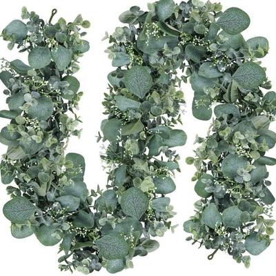 American Simulated Plant Berry Eucalyptus Leaves Rattan Wedding Decoration