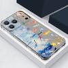 Colorful Starfish Pattern Phone Case For iPhone 17e 17 16 15 14 Pro Max 14 13 Pro 16 Clear Shockproof TPU Card Slot Pocket Cover