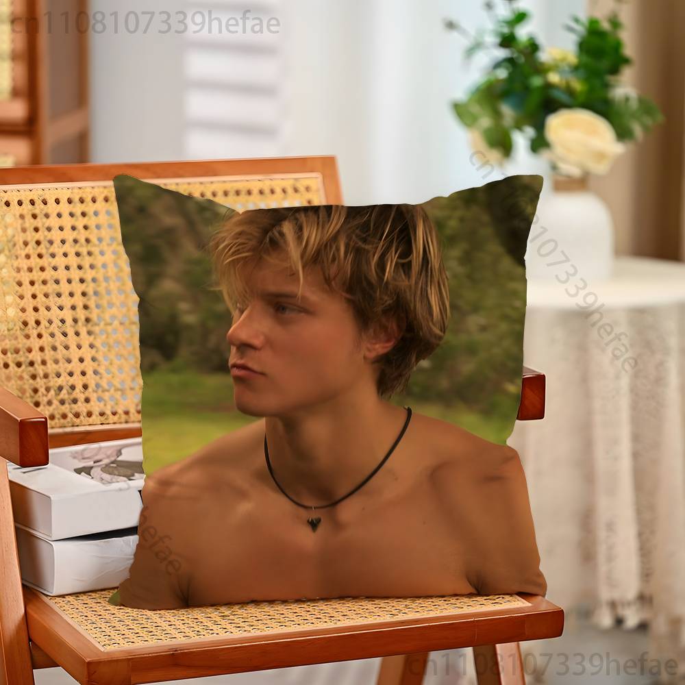 Actor RRudy Pankow Throw Pillow Case For Decoration 30cm 50cm 55cm Square Home Pillowcase Case