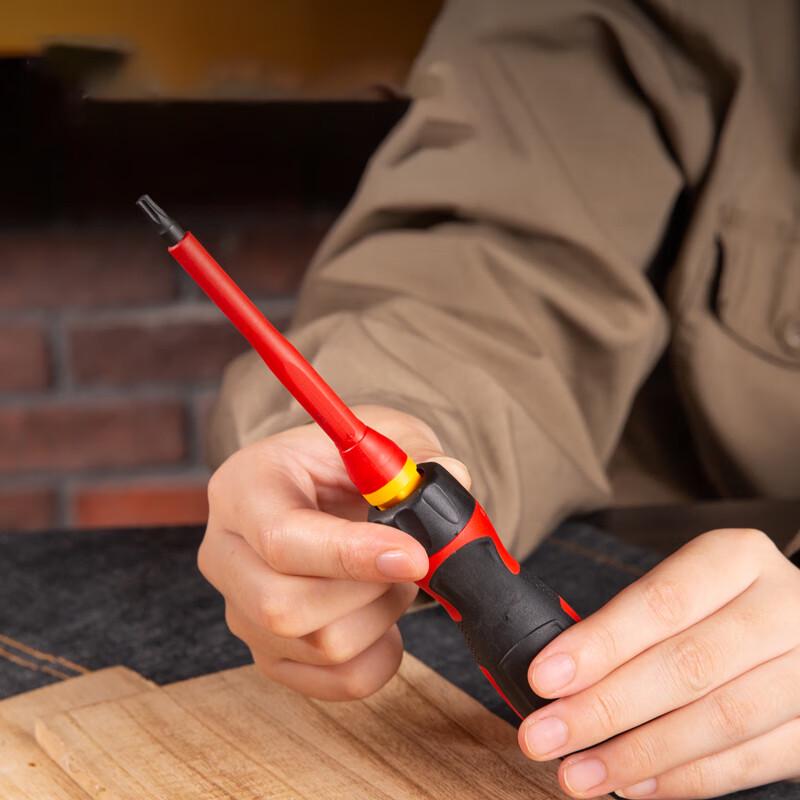 Deli 12-piece Insulated Interchangeable Screwdriver Set