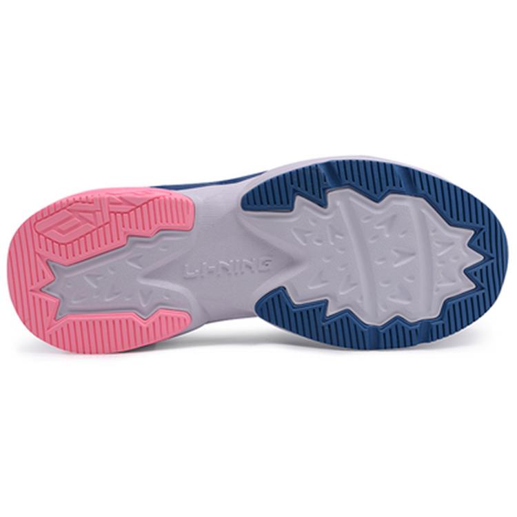 New LiNing Beyond Anti-Slip Wear-Resistant Breathable Lightweight Low-Top Sports Casual Shoes White Blue AGLQ028-5