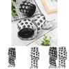 White Satin Ribbon With Black Paw Prints Perfect For Pet Themed Diy Projects And Decorations